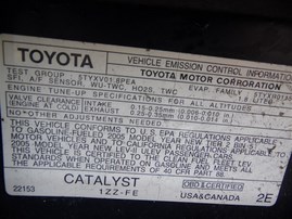 2005 Toyota Corolla LE Navy 1.8L AT #Z23154